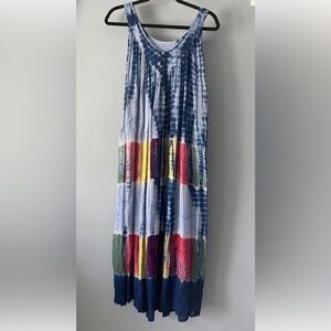 Styled by Saybury Dress One Size Tie Dye Vintage Bohemian